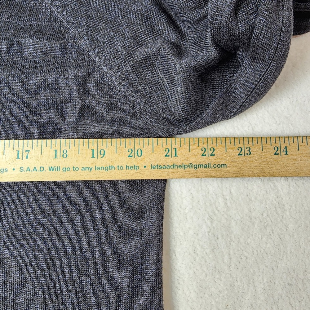 M Rena Lightweight Tunic Sweater Women Large Minimalist Indie Flowy Quiet Luxury - Picture 7 of 10